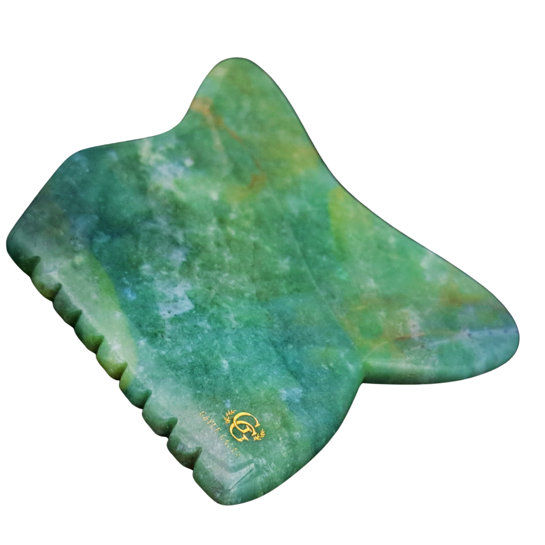 Moss Agate Gua Sha
